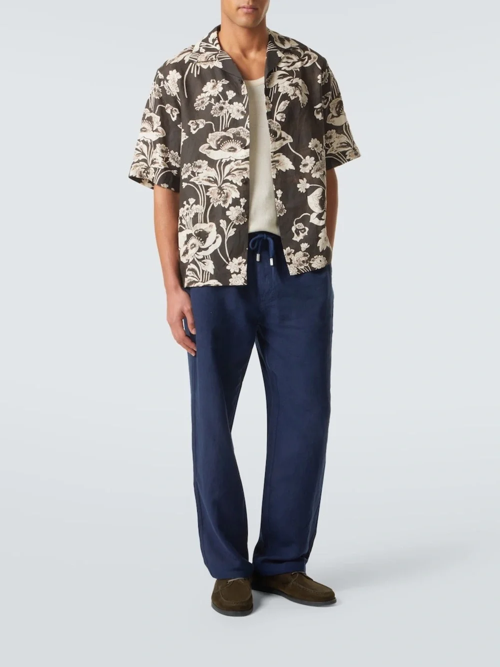 Vilebrequin Navy Drawstring Jogger Pants